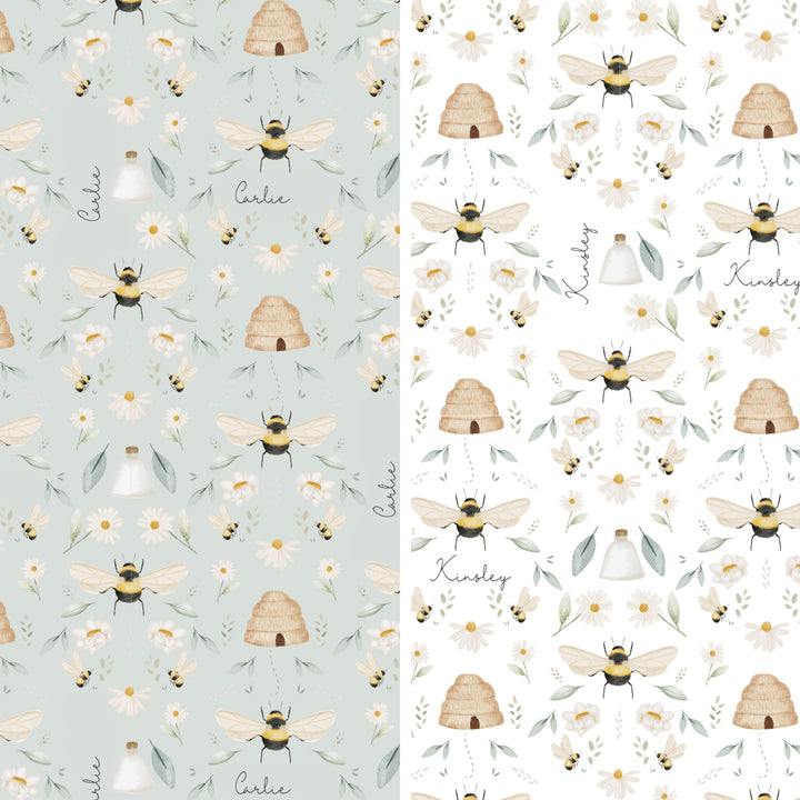 Bees Knees, A Personalized Nursery Bumblebee Theme