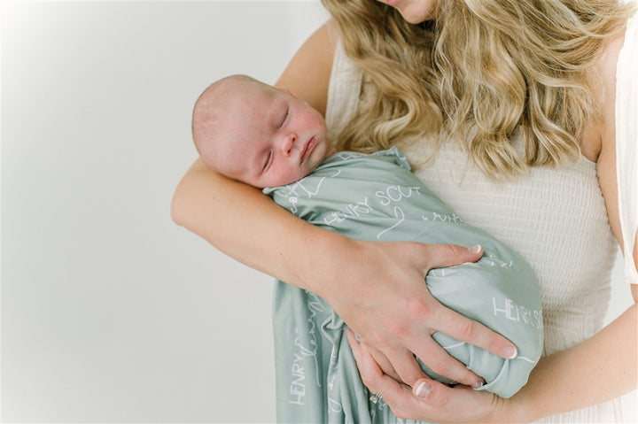 Personalized Blankets Stretchy Swaddles