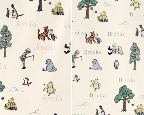 Classic Vintage Winnie The Pooh Personalized Baby Gifts