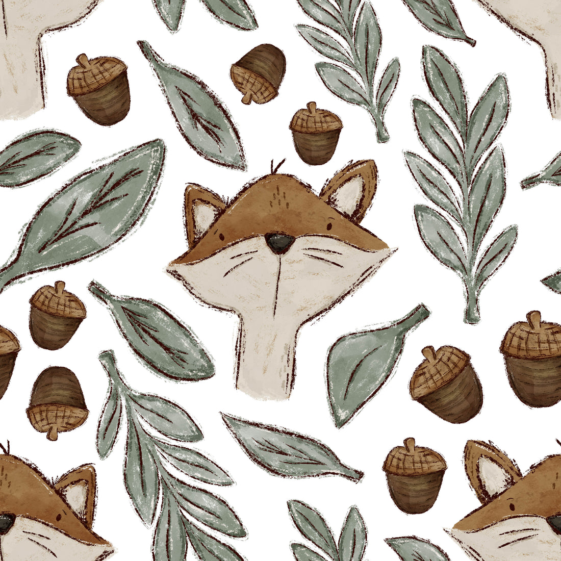 Stretchy Swaddle Blanket | Personalized Fox Baby Blanket With Name - Soft, Breathable Wrap