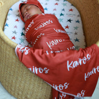 Carter Rusty Nail Stretchy Swaddle