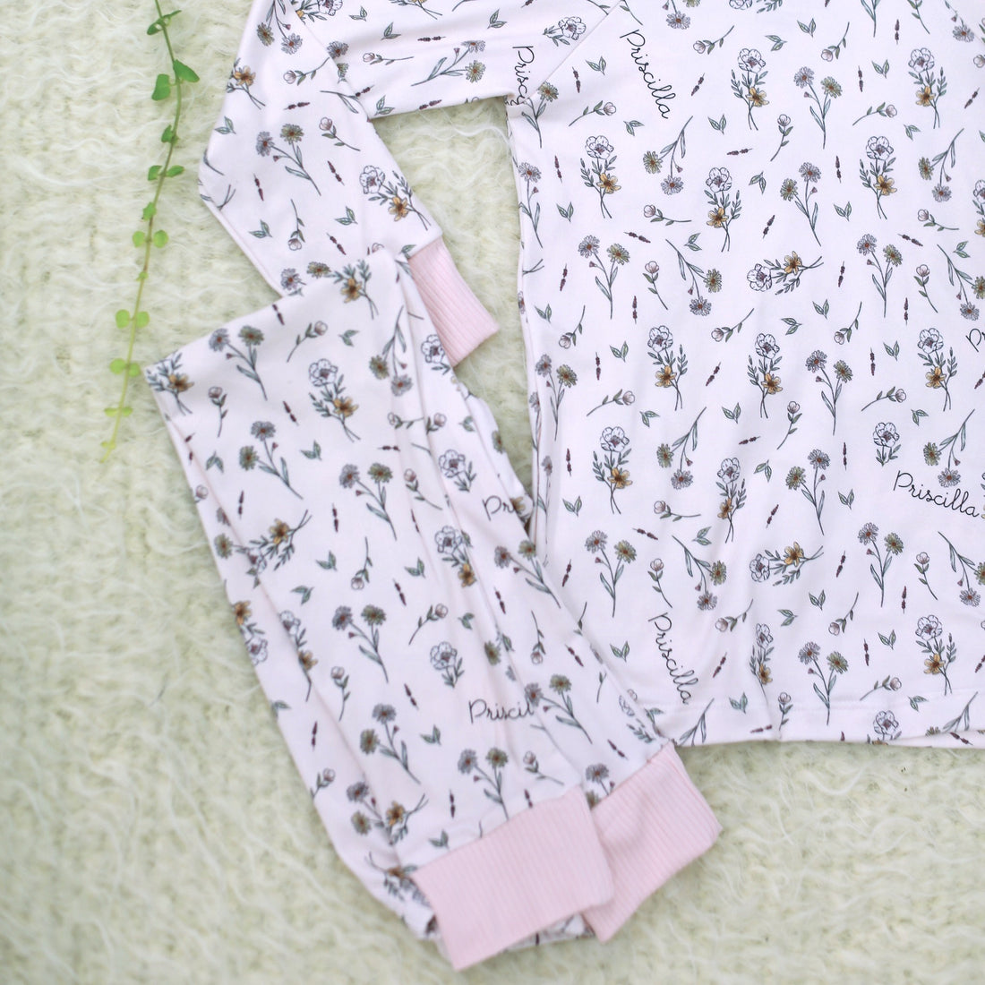 Emersynn Pajamas  - Short or Long Sleeve (3 months to kids 14)