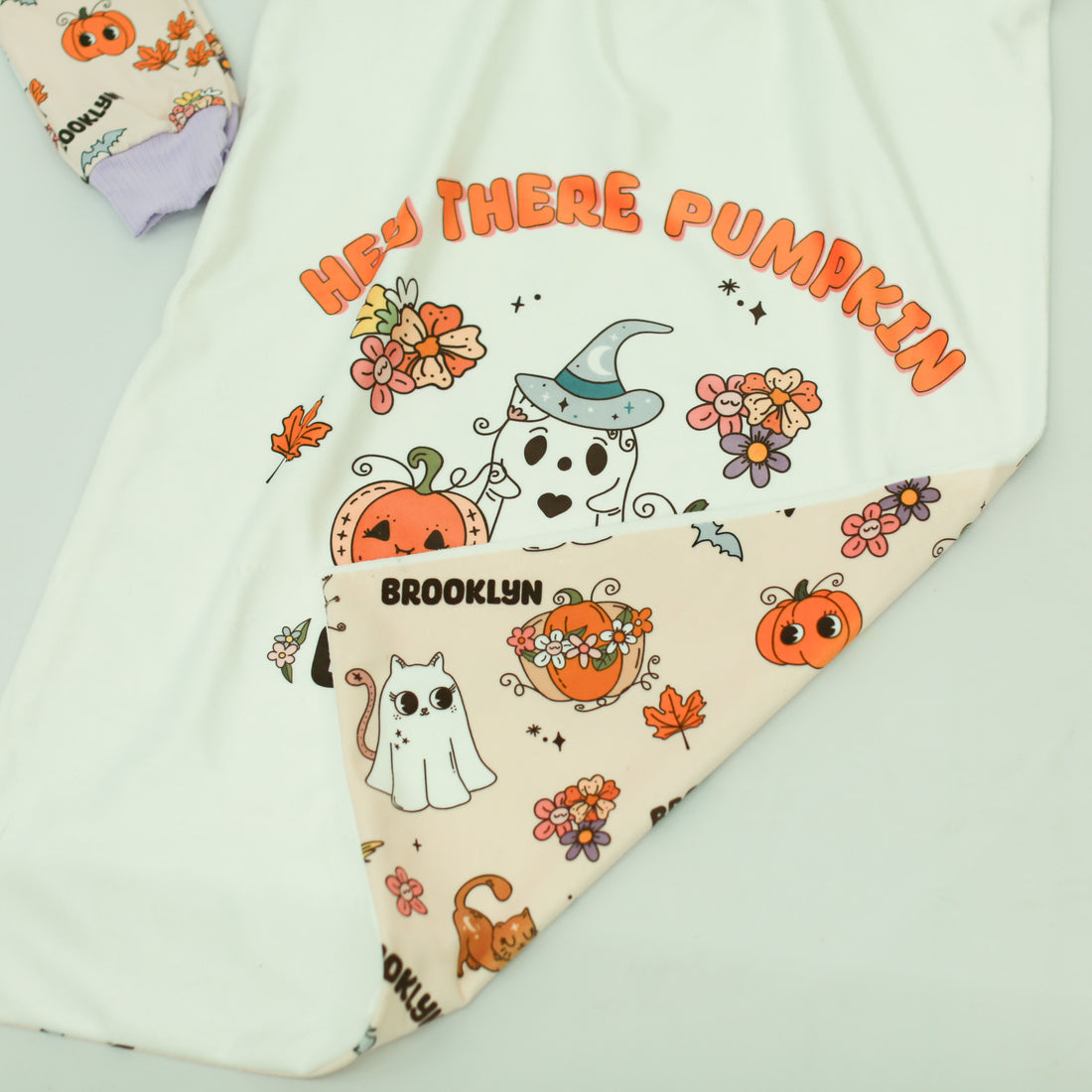 Halloween Treat Bag  Personalized Minky Pillowcase for Kids
