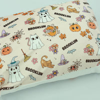 Halloween Treat Bag  Personalized Minky Pillowcase for Kids