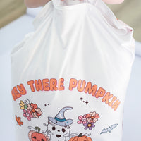 Halloween Treat Bag  Personalized Minky Pillowcase for Kids