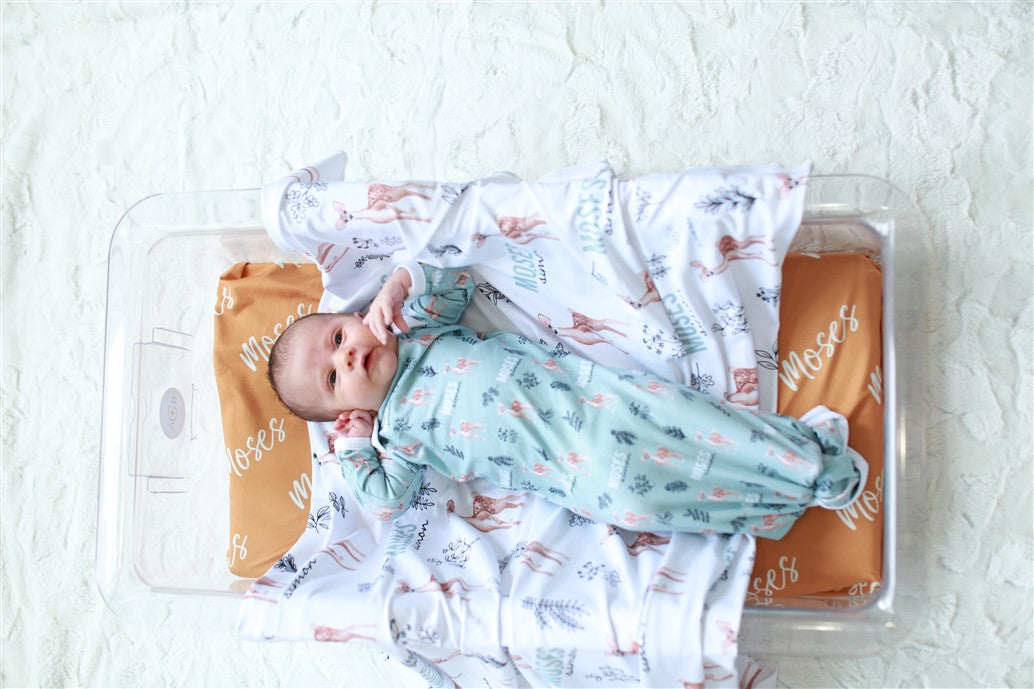 Moses Knotted Baby Gown