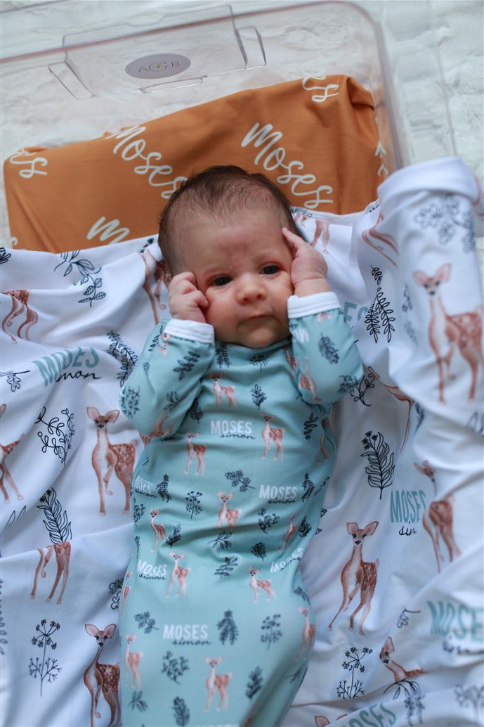 Moses Knotted Baby Gown