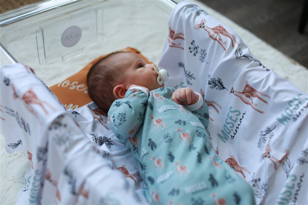 Moses Knotted Baby Gown