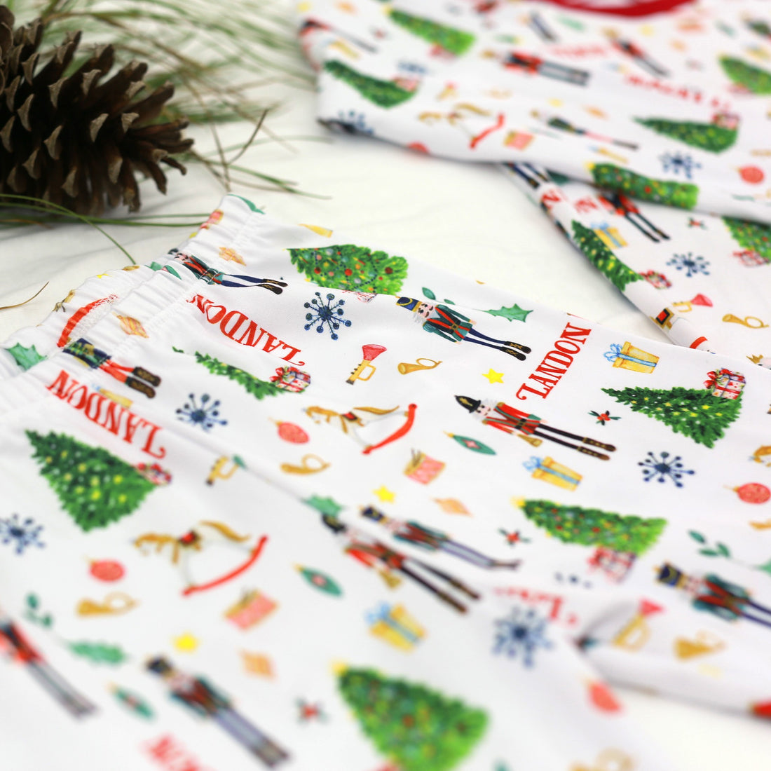 Adult Classic Nutcracker Christmas Pajamas (Jogger Leg)