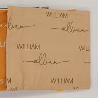 Stretchy Baby Swaddle - Personalized Solid Color Blanket | Soft, Breathable Wrap