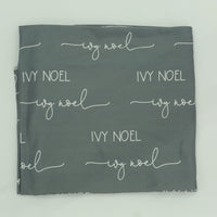 Stretchy Baby Swaddle - Personalized Solid Color Blanket | Soft, Breathable Wrap