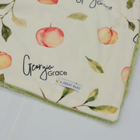 Georgia Peach Baby Deluxe Blanket