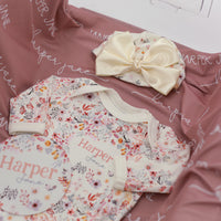 Harper Jane Knotted Baby Gown