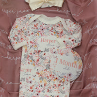 Harper Jane Knotted Baby Gown