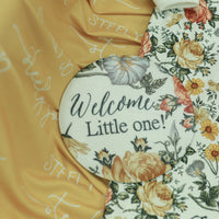 Emily Floral Round Announcement Disk