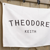 Minimalistic Baby Name Banner for Nursery or Kids Bedroom