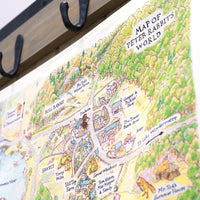 Peter Rabbit Wall Banner for Kids | Nostalgic Nursery Decor | Vintage Tapestry for Children's Room