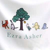 Winnie the Pooh Banner for Kids Room | Vintage Pooh Characters