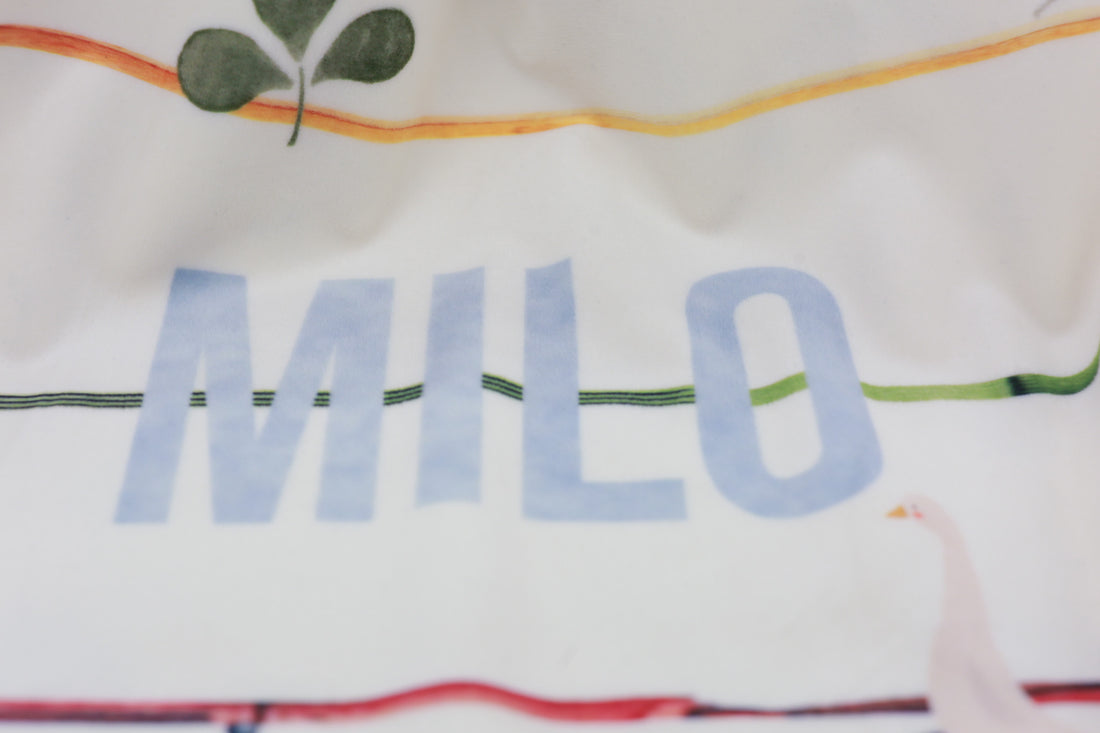Tractor Days Minky Stroller Blanket
