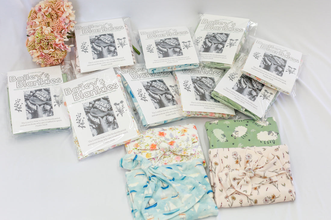 Single Swaddle Blanket – Baby Loss Keepsake | Soft Memory Swaddle Wrap by A Great Baby