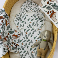 Personalized Baby Boy Gown – Soft Knit Baby One-Piece With Tie Bottom Sleeper