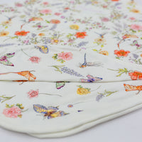 Baby Gift Set – Personalized Knotted Baby Gown & Floral Swaddle with Headband