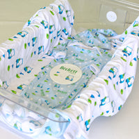 Baby Boy Golf Set | Machine Washable Gown, Soft Swaddle & Hospital Going Home Set for Newborns