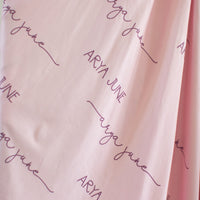 Stretchy Baby Swaddle - Personalized Solid Color Blanket | Soft, Breathable Wrap