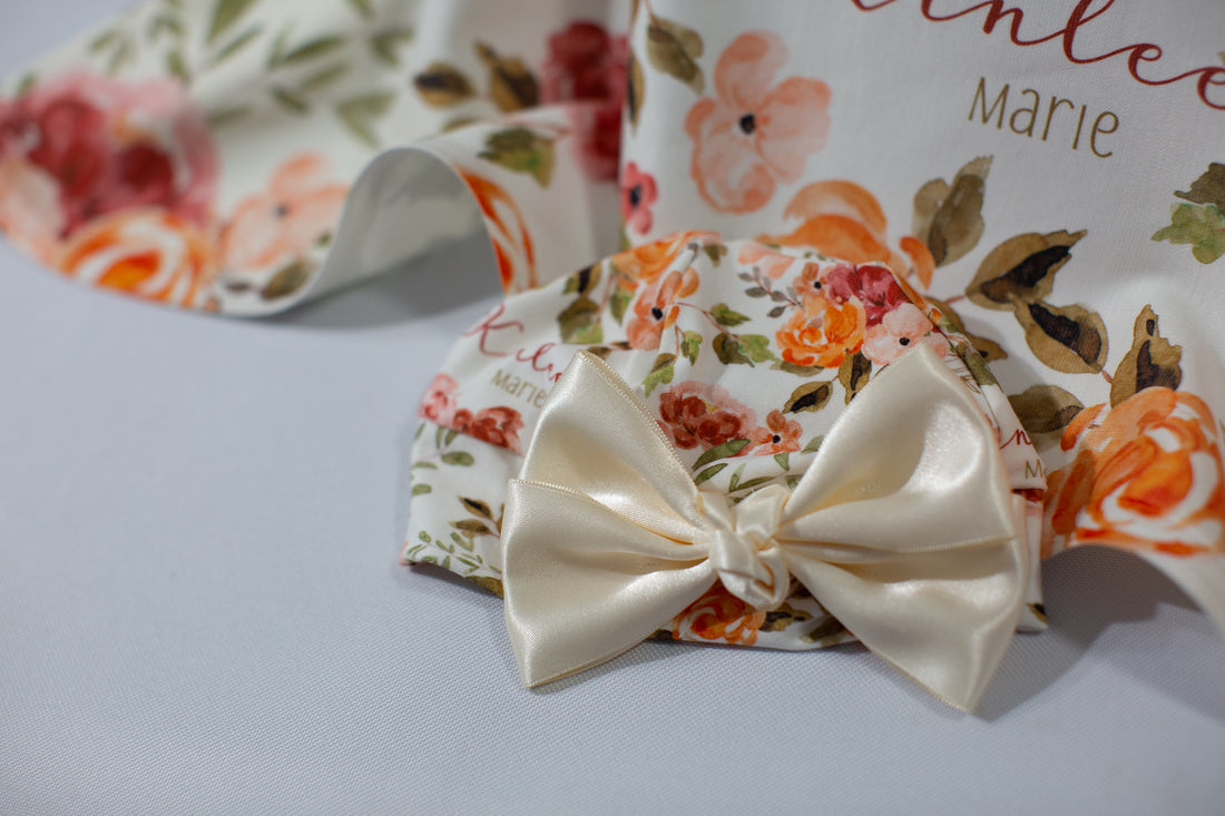 Patti's Fall Floral Stretchy Swaddle