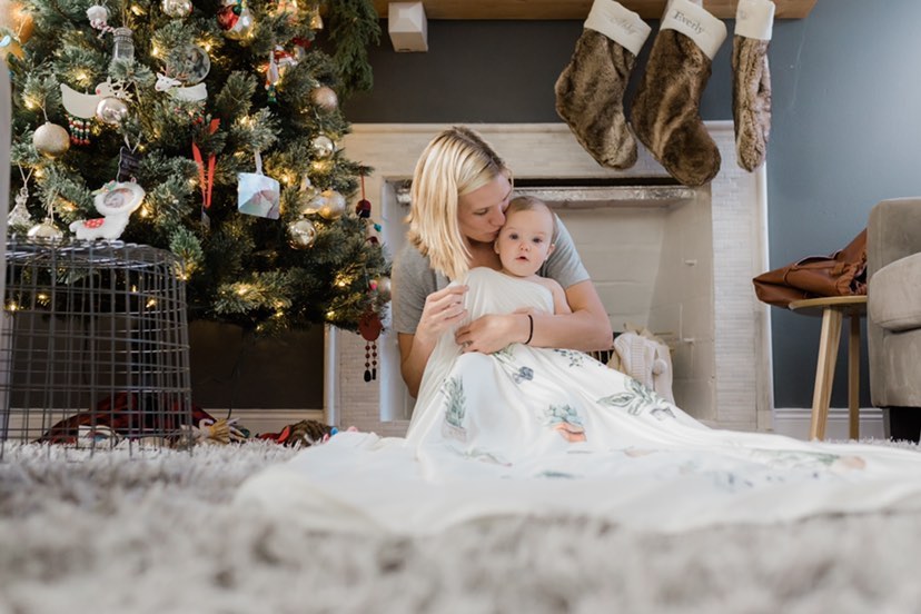 Green Thumb Mom Blanket –Plant Lover  Personalized Cozy Snuggle Throw with Custom Name