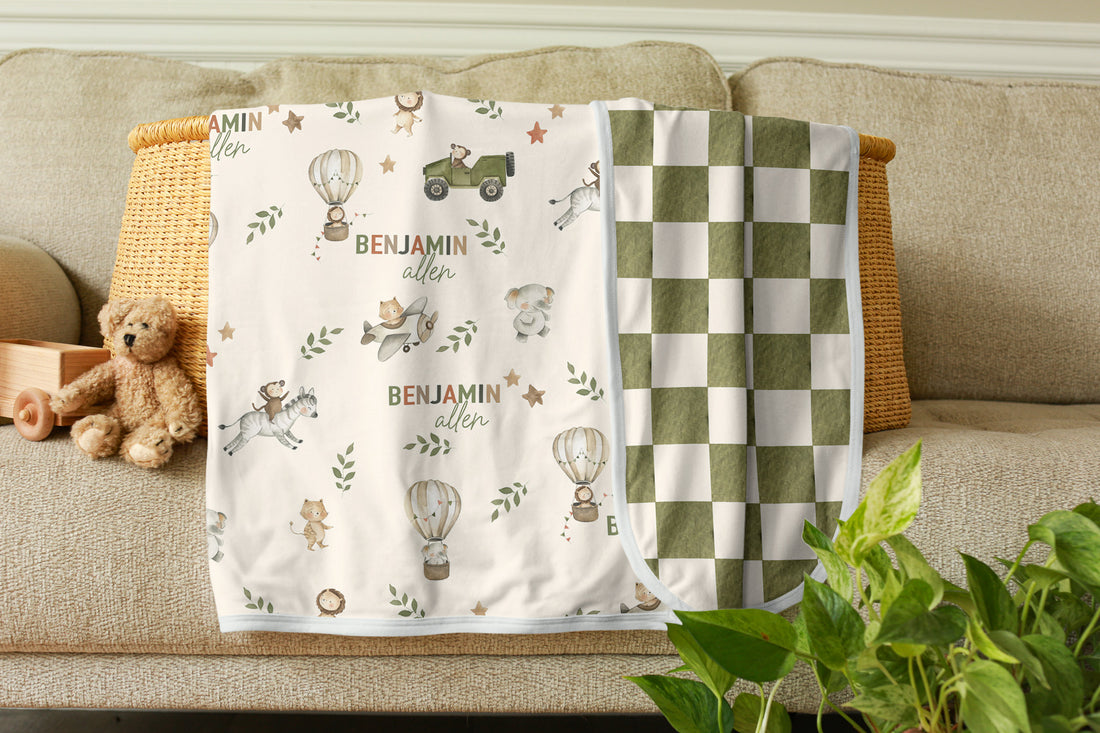 Sergeant Safari Stretchy Swaddle