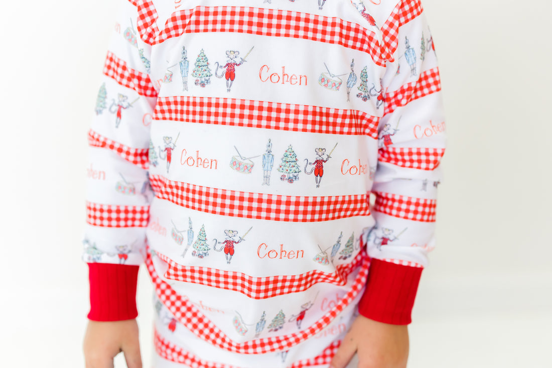 Modern Nutcracker Ballet Pajamas for Boys (Size 3 months- 14)
