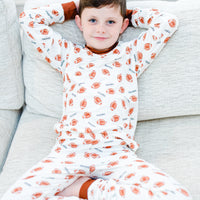 Football Pajamas Size 3T-12 (Boy and Girl Options)