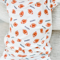 Football Pajamas Size 3T-12 (Boy and Girl Options)