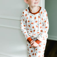 Football Pajamas Size 3T-12 (Boy and Girl Options)