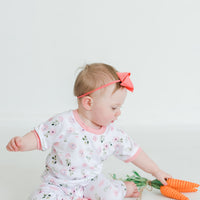 Abigail Floral Pajamas - Short or Long Sleeve (3 months to kids 14)