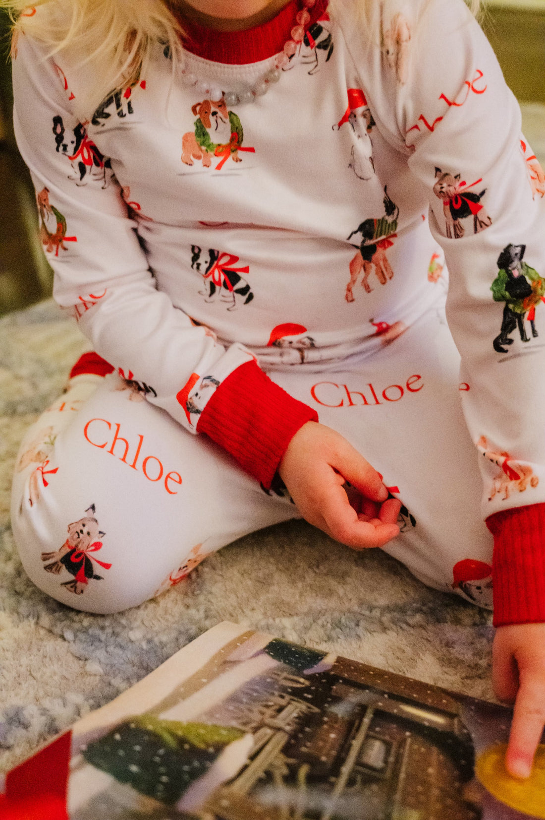 Christmas Puppies Pajamas – Kids Christmas Pajamas | Cozy Holiday Nightwear