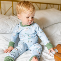 Personalized Mallard Duck Pajamas for Boys (3 months to kids 14)