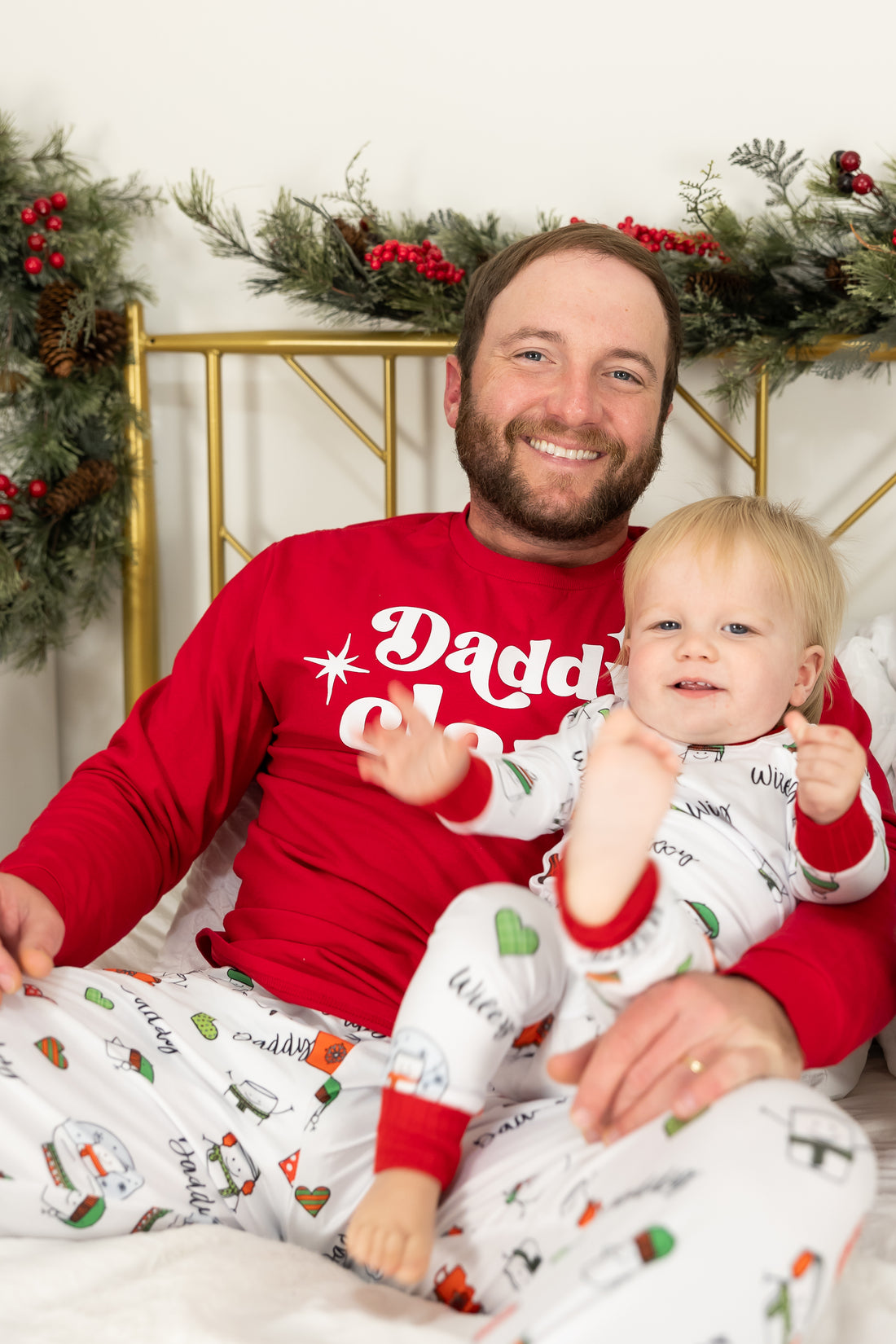 Adult Marshmallow Christmas Family Matching Pajamas