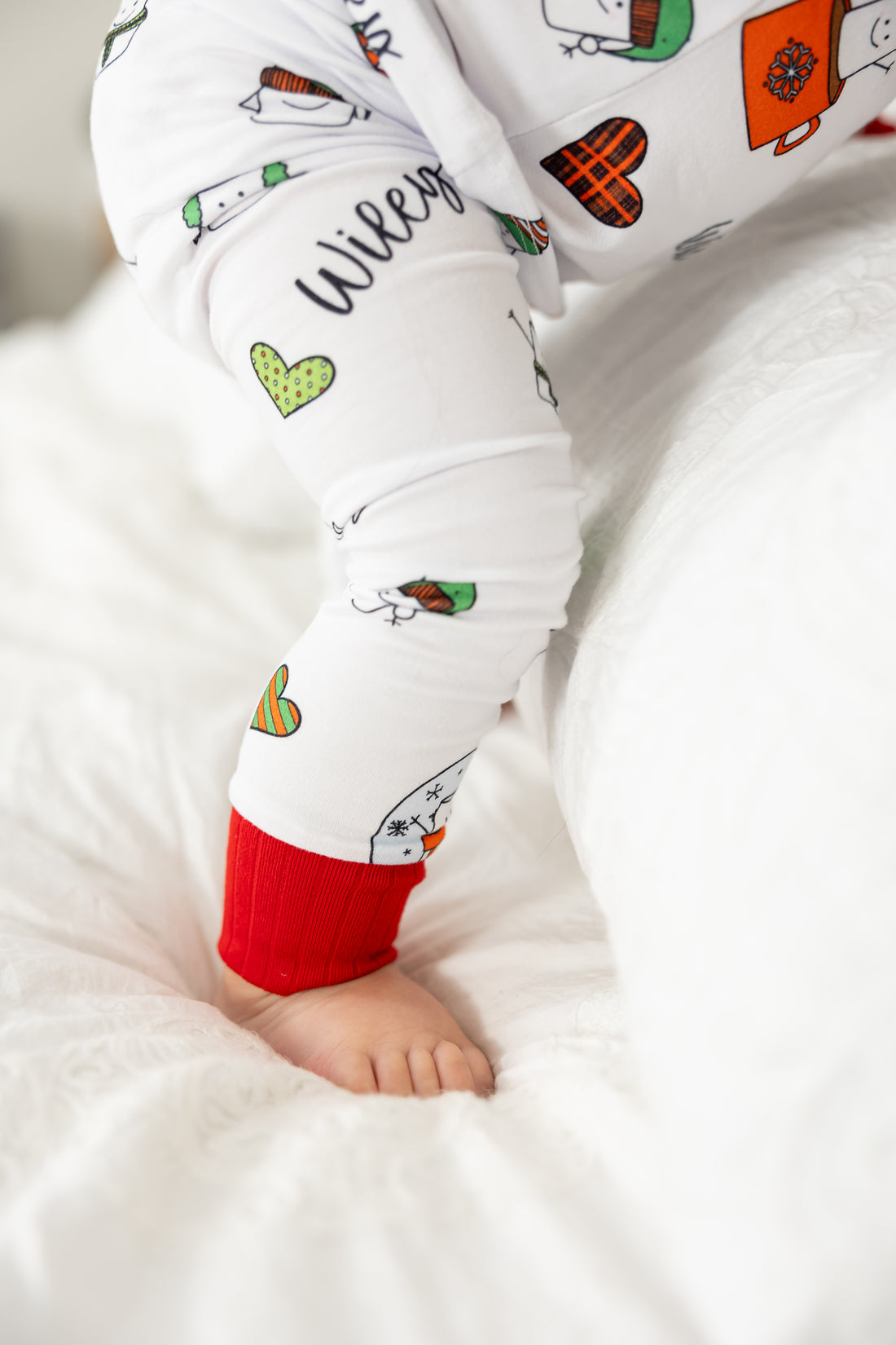 Personalized Christmas Pajamas – Marshmallow Christmas Print Family Matching Pajama Set