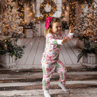 Pink Santa Pajamas | Cozy Christmas Pajamas for Kids