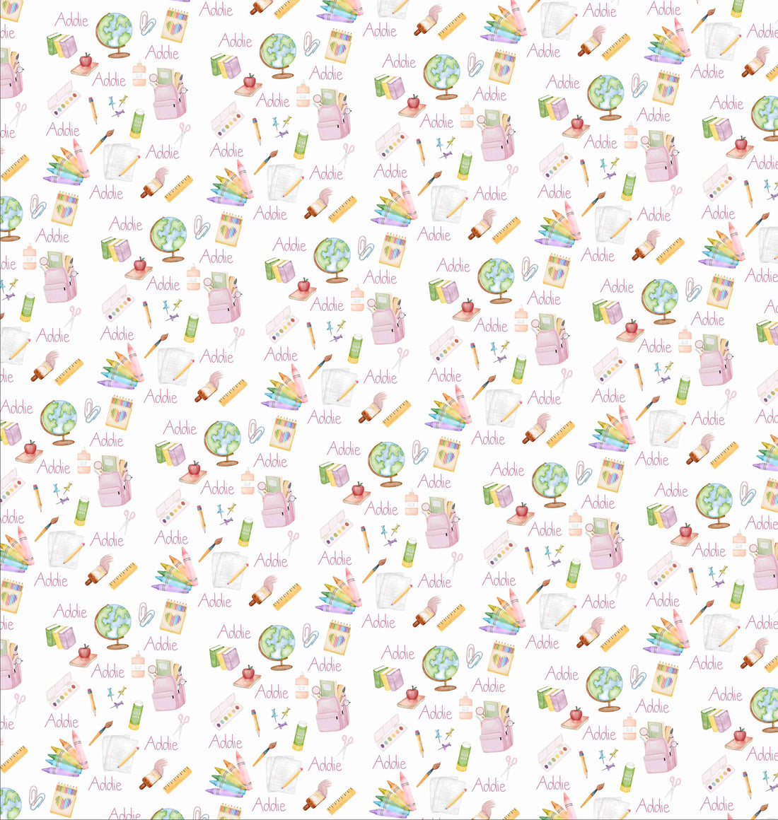 Back To School Pajamas - Personalized Kids Sleepwear For Boys & Girls, Soft Polyester