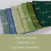Camden Sassy Sage Stretchy Swaddle