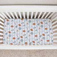 Personalized Crib Sheets – Soft Baby Crib Sheets With Vibrant Nursery Prints