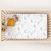 Personalized Crib Sheets – Soft Baby Crib Sheets With Vibrant Nursery Prints