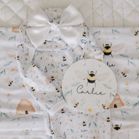 Bee's Knees Knotted Baby Gown
