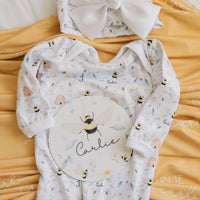 Bee's Knees Knotted Baby Gown