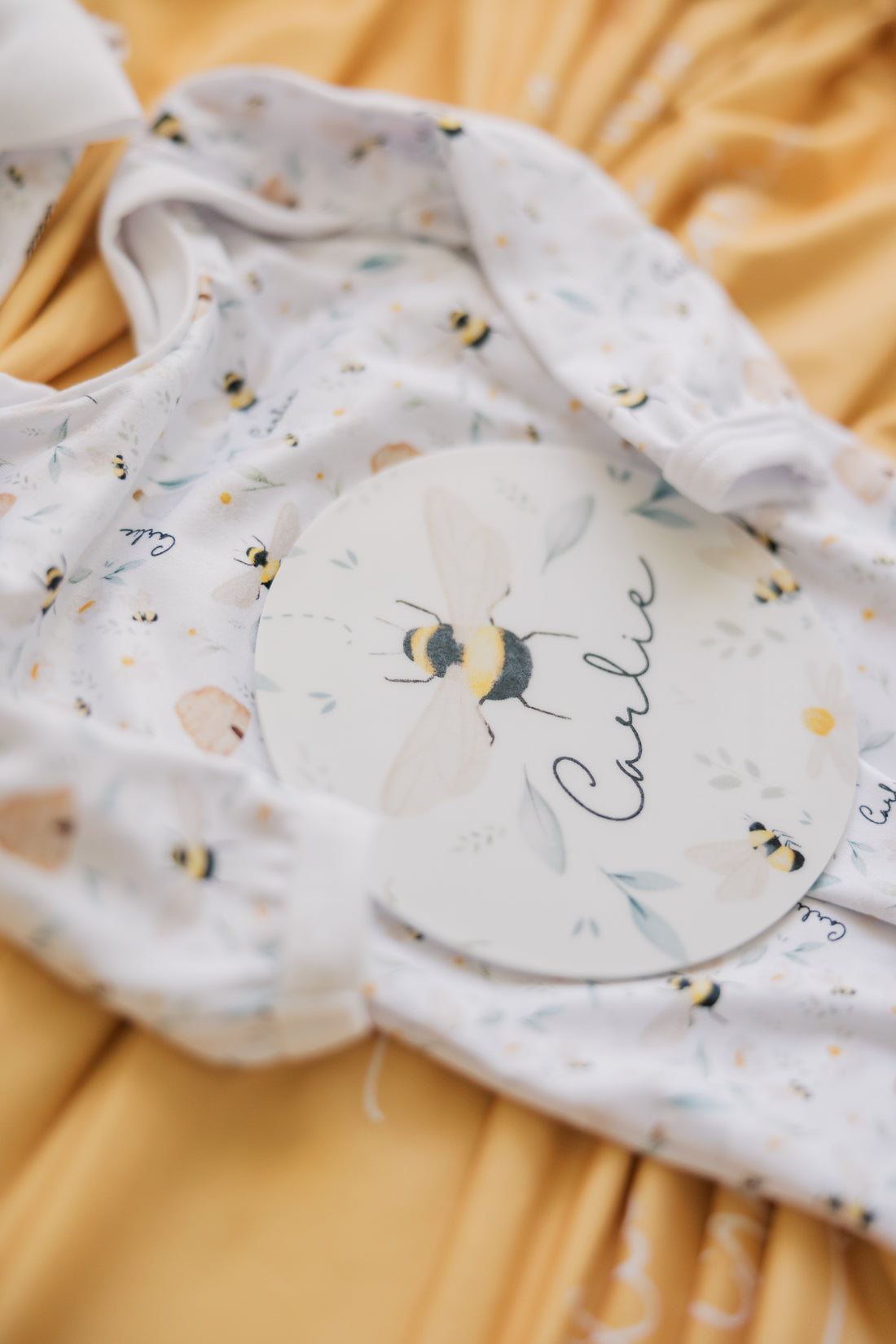 Bee's Knees Knotted Baby Gown