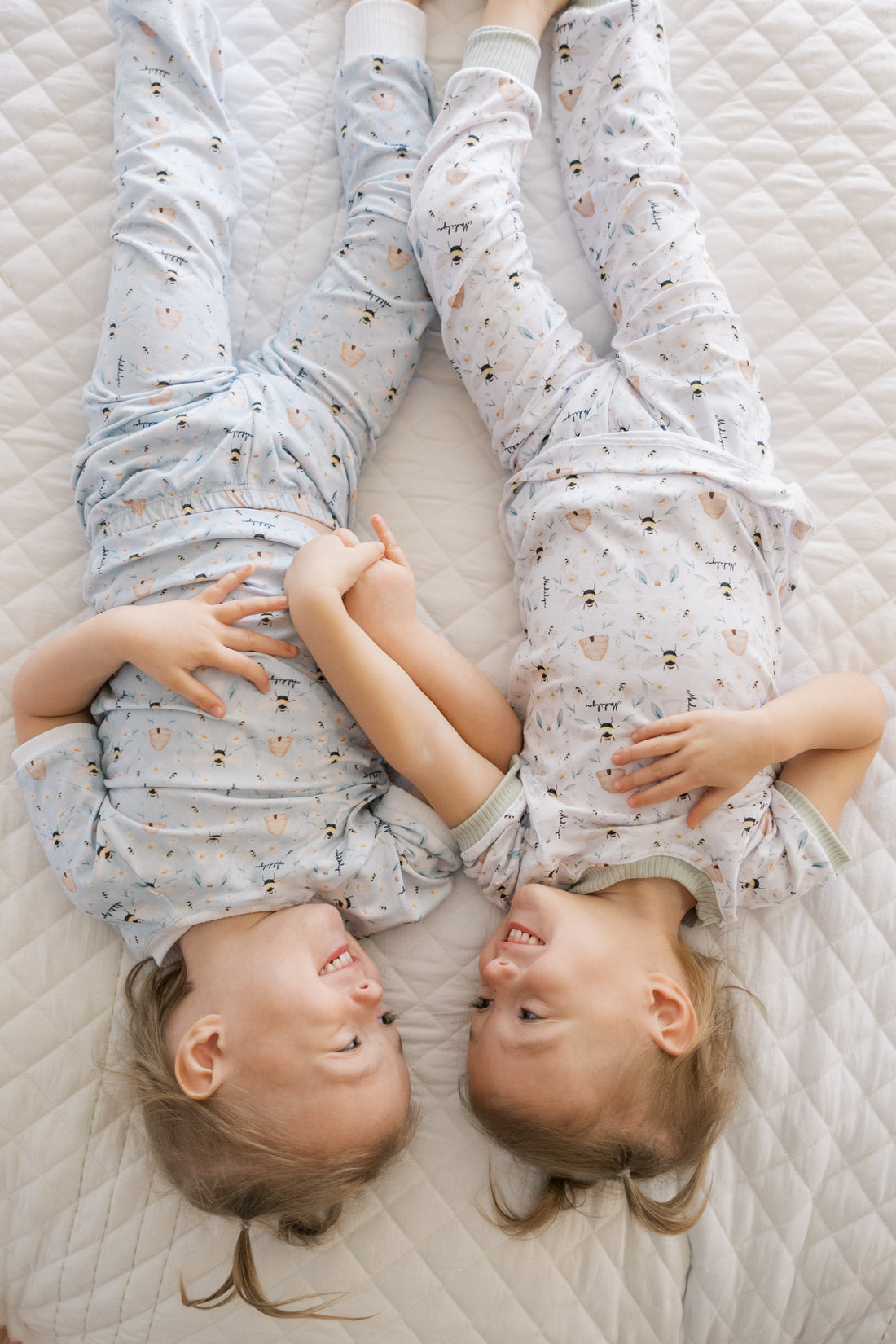 Bee's Knees Pajamas  - Short or Long Sleeve (3 months to kids 14)