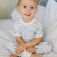 Bee's Knees Pajamas  - Short or Long Sleeve (3 months to kids 14)